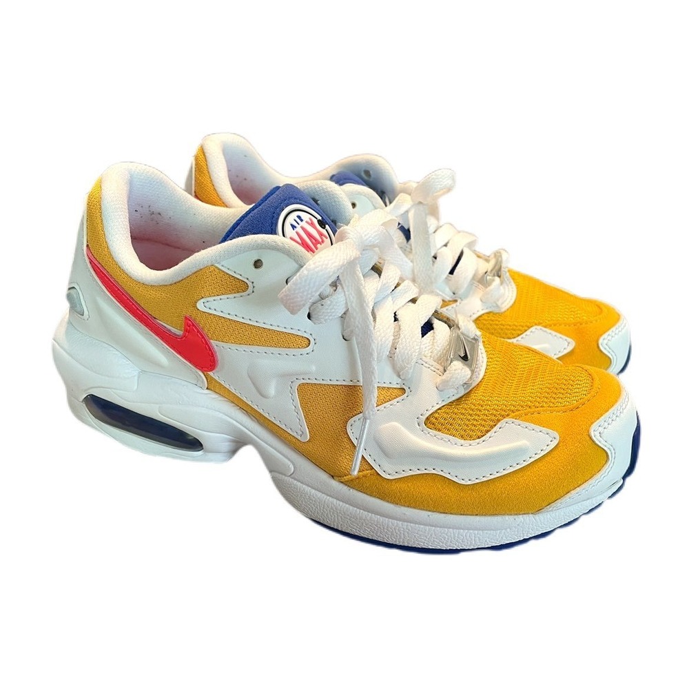 Nike Air Max 2 Light 'University Gold' Men - Boys Youth 4.5 white yellow gold